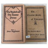 (2) 1929 Paperbacks; Creative Study of Literature