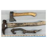 Dead On Tools Hammer, Norlund Hatchet &