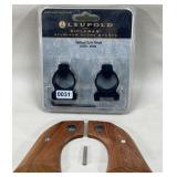 Ruger Wood Grips & Leupold Scope Mounts