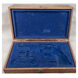 Dovetailed Wood Pistol Case, 14' x 8' x 3'
