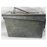 Metal Ammo Case for Military .30 Linked Cartridges