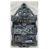 Cast Iron Wall Mount 'Venus & Cupid' Match Holder