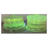 Clear & Zinc Mason Jar Lids
