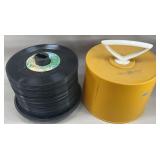 Disk-Go-Ease 45rpm Vinyl Carrier Filled w/80's