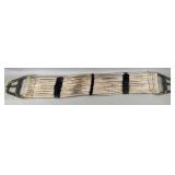 Western Rope Cinch w/Heavy Brass Buckles