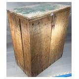 Wood Crate w/Lid, 13.5' x 8.5' x 16.5'