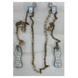 'Open' & 'Shut' Plumbing Valve Chain