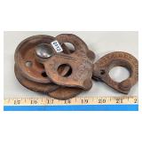 Cast Iron Louden's Fork Pulley