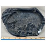 Coco Joe's Ashtray, Hawaiian Black Lava & Resin