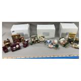 (3) Avon Victorian Memories Miniature Furniture
