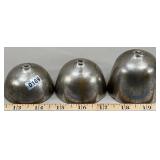 (3) Silvertone Singing Bells; 2', 1 1/2' & 1 1/4'