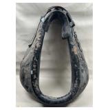 Heavy Black Leather Draft Horse Collar