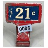 Metal Clamp Base 20c/21c Store Price Clip
