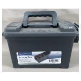 Small Heavy Plastic Ammo Box, New