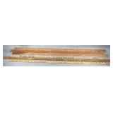 (6) Wood Advertising Yard Sticks; WY, ND & NE