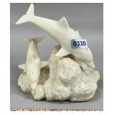 Dance of the Dolphins on Coral 4' Sculpture