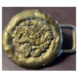 Handmade Brass Hippie Belt Buckle