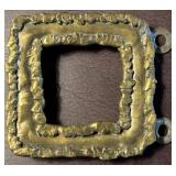 Handmade Brass Hippie Belt Buckle