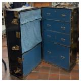 Gibraltarized Hartmann Wardrobe Trunk