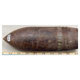 WW2 US 75mm Sherman Tank Projectile