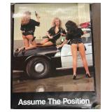 (2) 80's Motorcycle Model & (1) Police Car Model