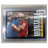 1985 Topps Joe Montana '49ers Card #157