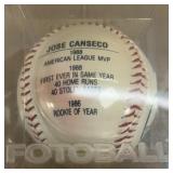 Jose Canseco Oakland A's Athletics Fotoball