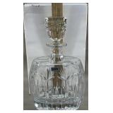 Heavy Lead Crystal Decanter