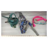 (2) Nylon Halters & Other Nylon Tack Piece