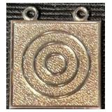 Sterling Bullseye Medal