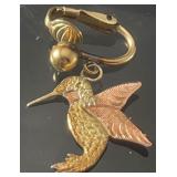 Black Hills Gold Hummingbird Single Earring