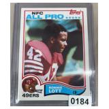 1982 Topps Ronnie Lott '49ers NFC All Pro Card