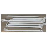 (10) Metal 16' Shelf Supports