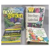(4) Gardening Books