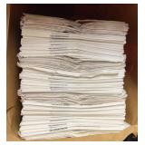 (150)+ White 7' x 14' To Go Bags