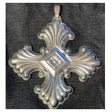 Reed & Barton Sterling 1973 Christmas Cross