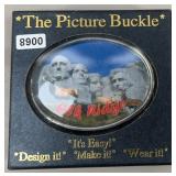 Mt. Rushmore Elk Ridge Belt Buckle