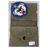 US Military Sewing Kit w/Alaska Defense WWII Patch