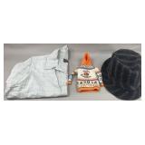 Tito's Bottle Sweater, Corduroy Hat & Small