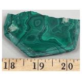 Malichite Slice, 2.75' x 1.75'