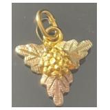 10k Black Hills Gold Pendant