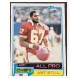 1981 Art Still ALL PRO Topps Football Trading