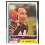 1981 Joe DeLamielleure ALL PRO Topps Football