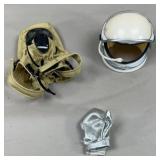 GIJoe Gas Mask & Astronaut Helmet