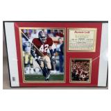 Matted Ronnie Lott 49ers Collage Photo Print