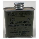 2oz Military Oil Can, Standard Oil Co.