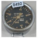 US Divers Depth Gauge