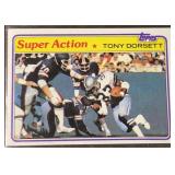 1981 Tony Dorsett SUPER ACTION Topps Football