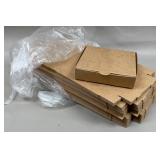 (100)+ Folding 3.5' x .75 Cookie Boxes