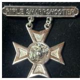 Sterling Silver USMC Marine Corps Rifle